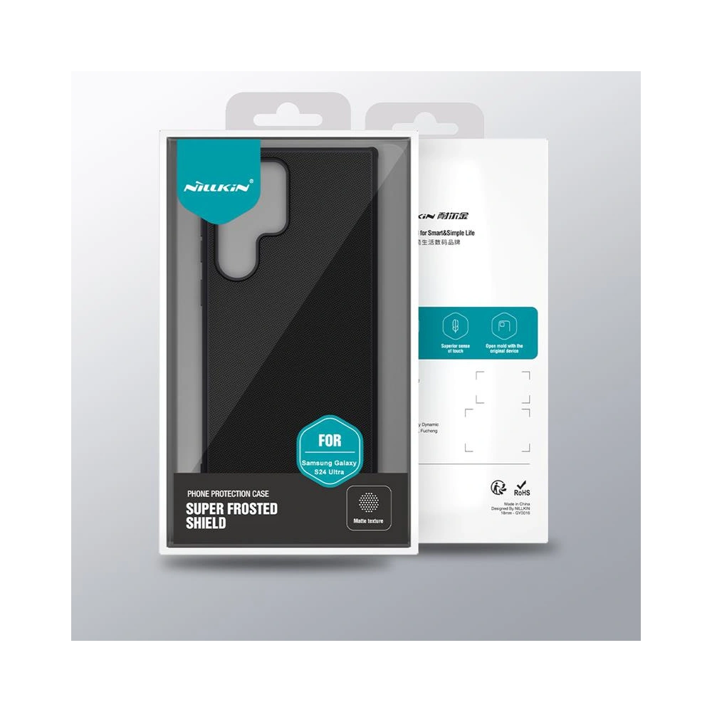 Wholesale Nillkin Super Shield Pro Samsung Galaxy S24 Ultra black - NLK1438 - {ean13} - Hurt