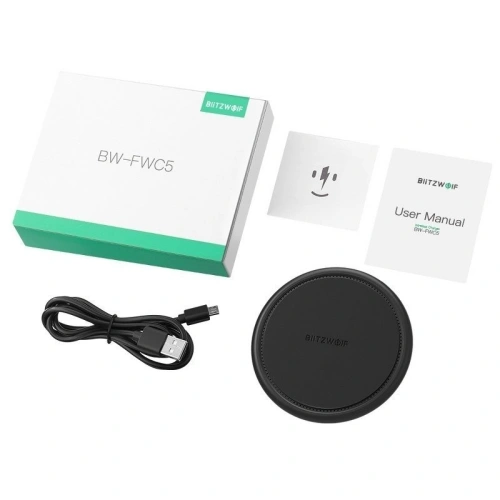 Bezprzewodowa ładowarka indukcyjna Qi BlitzWolf BW-FWC5 10W