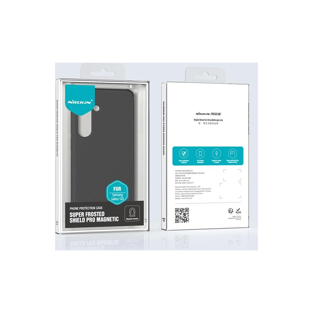 Hurtownia GSM - Etui Nillkin Super Shield Pro Magnetic Samsung Galaxy S24 negre/black - NLK1445 - {ean13} - Hurt
