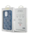 Hurtownia GSM - Etui Guess GUHMP15LG4GFRB Apple iPhone 15 Pro hardcase 4G Collection Leather Metal Logo MagSafe modrý/blue - GUE3228 - {ean13} - Hurt