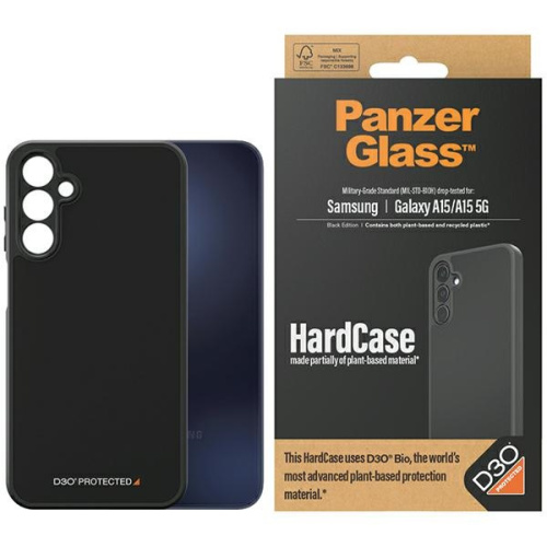 PanzerGlass Distributor - 5711724004674 - PZG586 - PanzerGlass HardCase Samsung Galaxy A15 4G / A15 5G D3O black - B2B homescreen