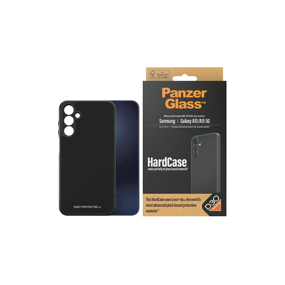 Hurtownia GSM - Etui PanzerGlass HardCase Samsung Galaxy A15 4G / A15 5G D3O černý/black - PZG586 - {ean13} - Hurt