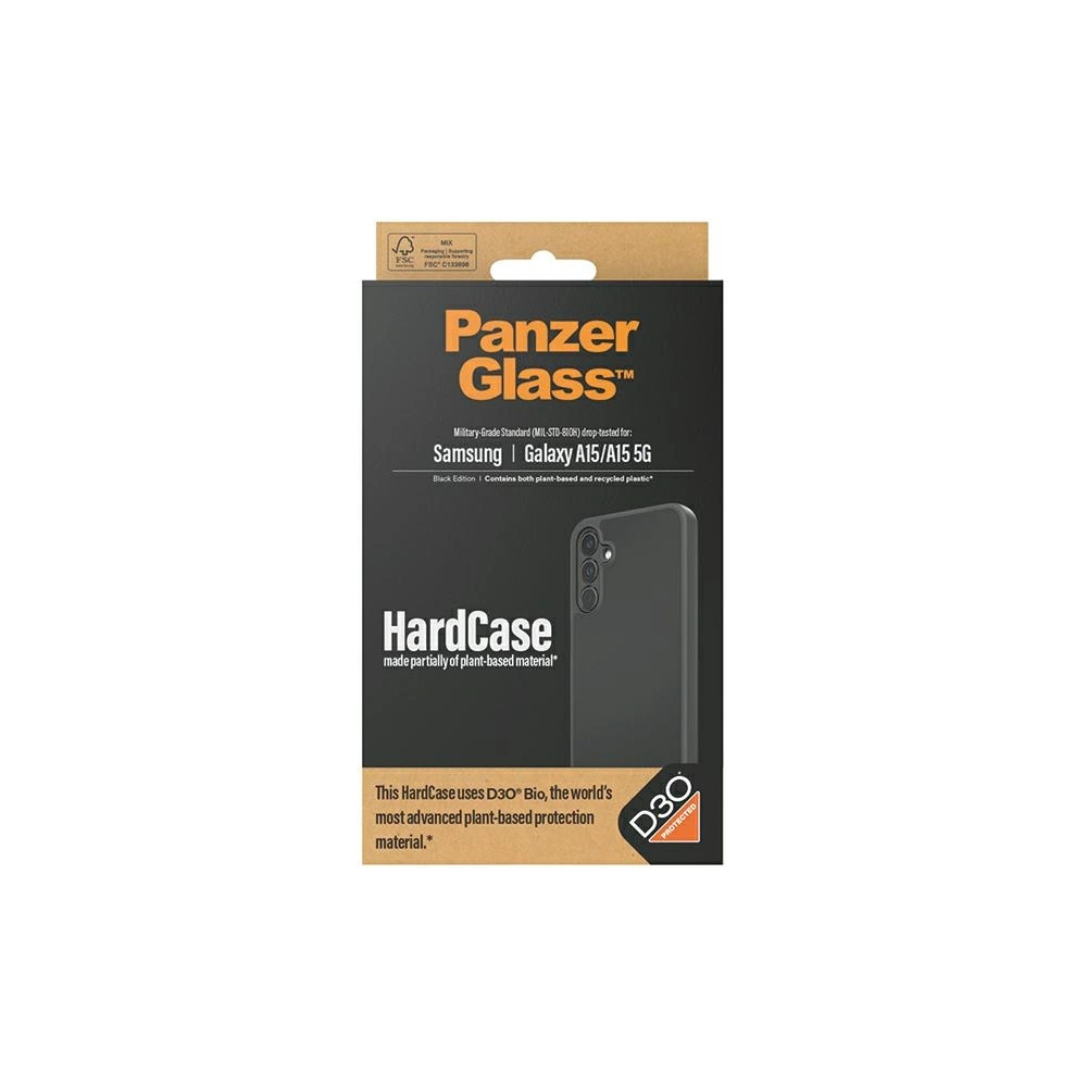 Hurtownia GSM - Etui PanzerGlass HardCase Samsung Galaxy A15 4G / A15 5G D3O černý/black - PZG586 - {ean13} - Hurt