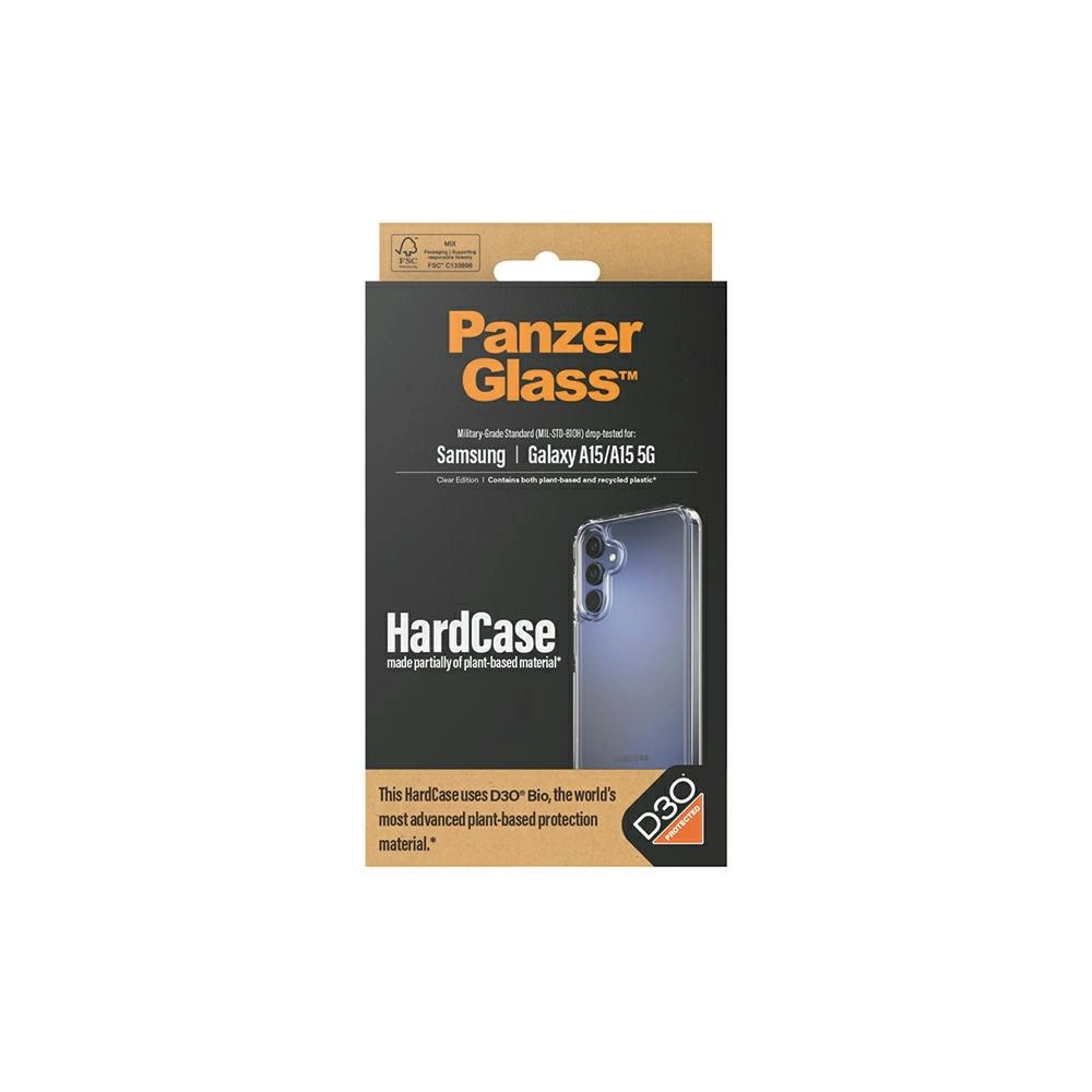 Hurtownia GSM - Etui PanzerGlass HardCase Samsung Galaxy A15 4G / A15 5G D3O átlátszó - PZG587 - {ean13} - Hurt