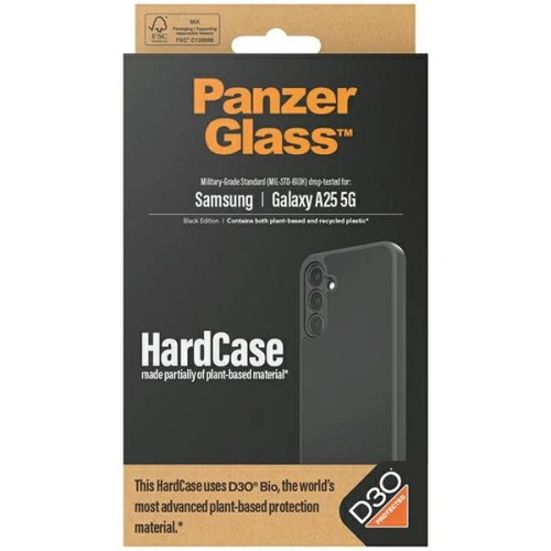 Etui PanzerGlass HardCase Samsung Galaxy A25 5G D3O MagSafe transparent