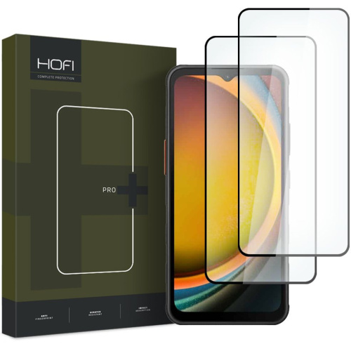 Hofi Distributor - 5906203691616 - HOFI462 - Hofi Glass Pro+ Samsung Galaxy Xcover 7 Black [2 PACK] - B2B homescreen