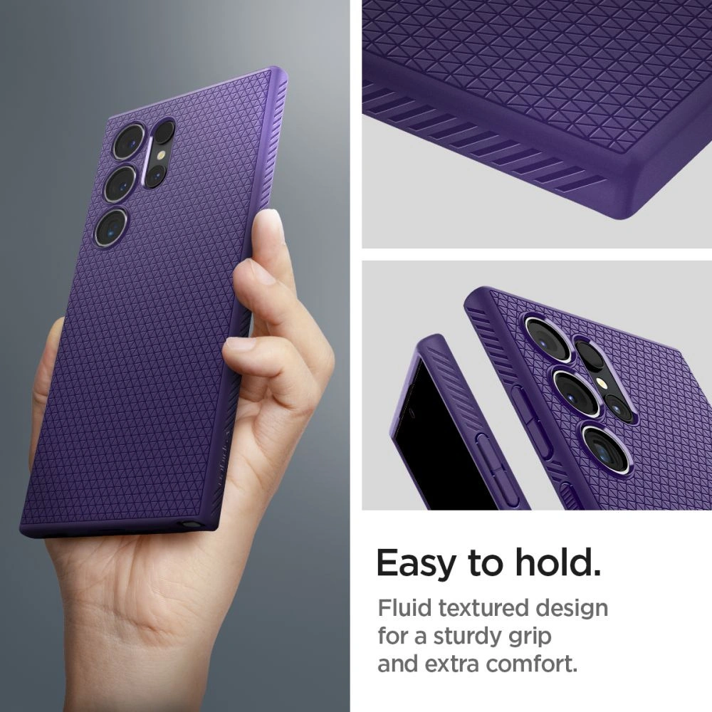 Hurtownia GSM - Case Spigen Liquid Air Samsung Galaxy S24 Ultra Deep Purple - SPN3332 - {ean13} - Hurt