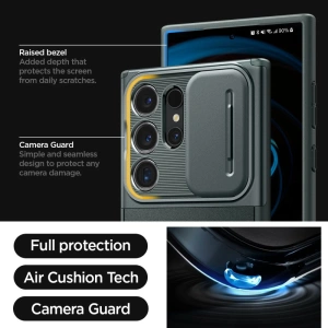 Hurtownia GSM - Case Spigen Optik Armor Samsung Galaxy S24 Ultra Abyss Green - SPN3333 - {ean13} - Hurt