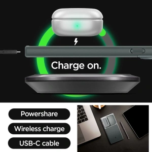 Hurtownia GSM - Case Spigen Optik Armor Samsung Galaxy S24 Ultra Abyss Green - SPN3333 - {ean13} - Hurt