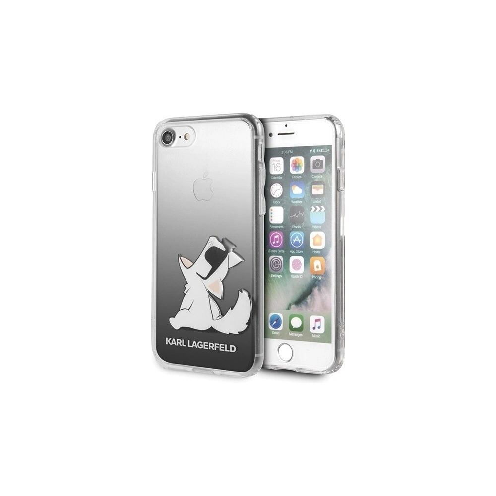 Hurtownia GSM - Karl Lagerfeld KLHCI8CFNRCBK Apple iPhone SE 2022/SE 2020/8/7 hardcase czarny/black Choupette Fun - KLD064BLK - {ean13} - Hurt