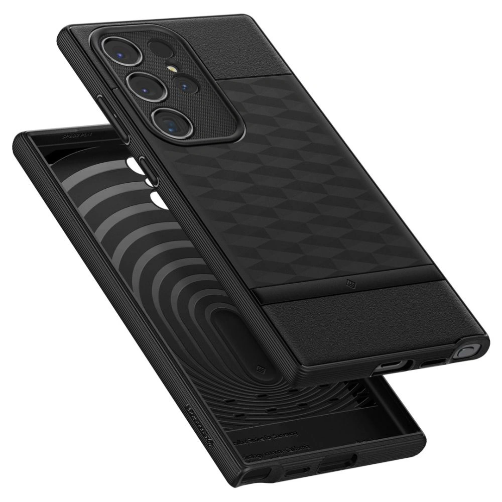 Hurtownia GSM - Etui Caseology Parallax Samsung Galaxy S24 Ultra Negru Mat - SPN3335 - {ean13} - Hurt