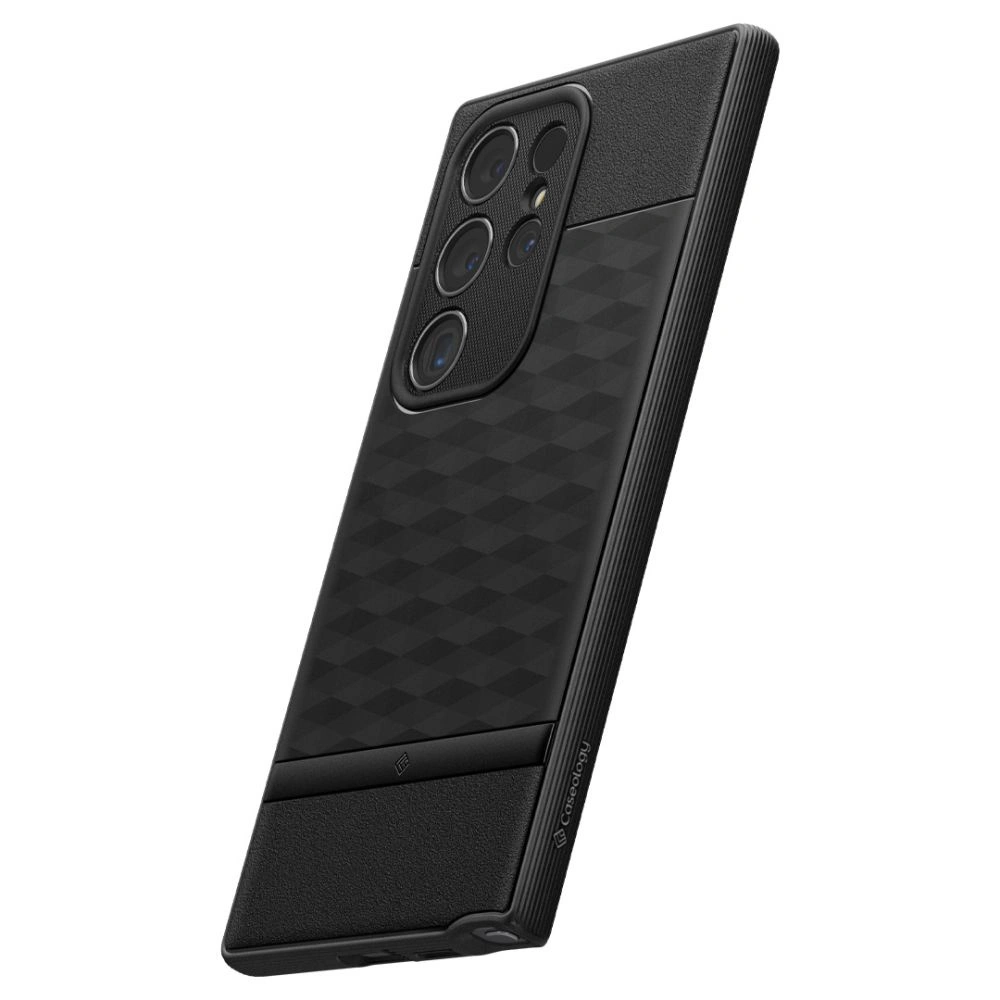 Hurtownia GSM - Etui Caseology Parallax Samsung Galaxy S24 Ultra Negru Mat - SPN3335 - {ean13} - Hurt