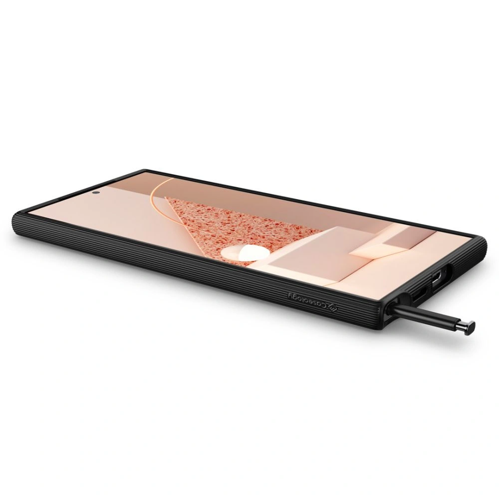 Hurtownia GSM - Etui Caseology Parallax Samsung Galaxy S24 Ultra Matt Fekete - SPN3335 - {ean13} - Hurt