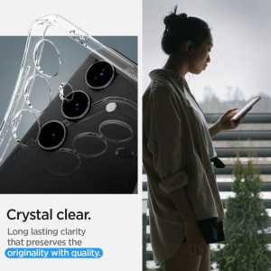Wholesale Spigen Liquid Crystal Samsung Galaxy S24+ Plus Crystal Clear - SPN3336 - {ean13} - Hurt