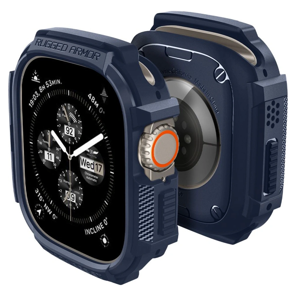 Hurtownia GSM - Etui Spigen Rugged Armor Apple Watch Ultra 1/2 49mm Námořnická modř - SPN3337 - {ean13} - Hurt