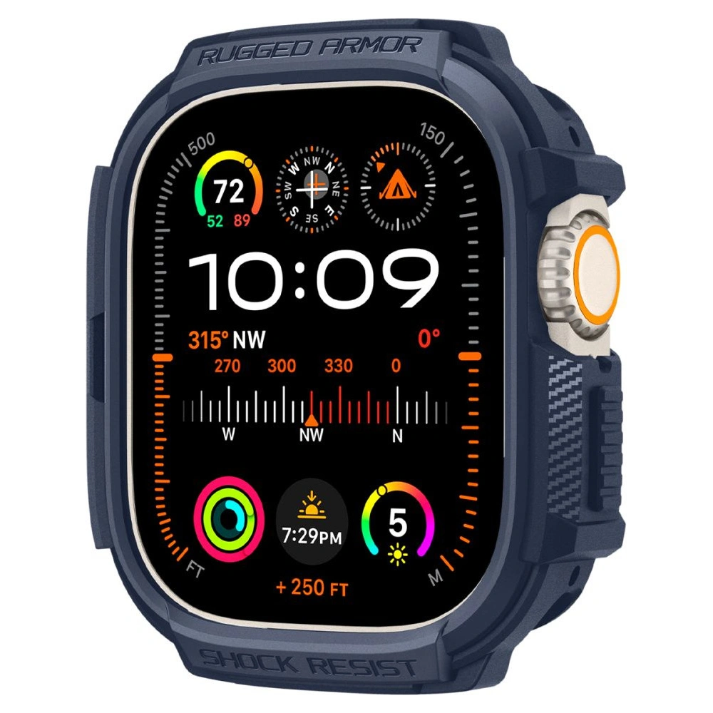 Hurtownia GSM - Etui Spigen Rugged Armor Apple Watch Ultra 1/2 49mm Námořnická modř - SPN3337 - {ean13} - Hurt