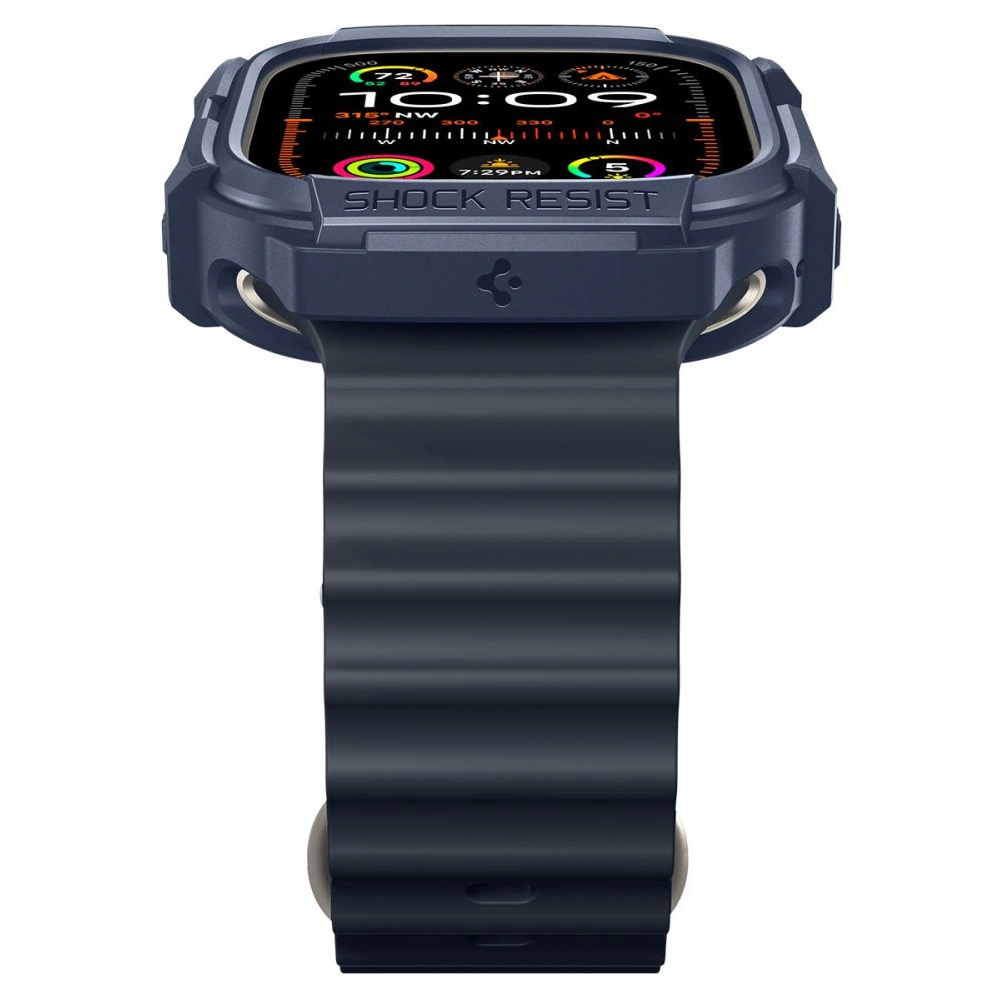 Hurtownia GSM - Etui Spigen Rugged Armor Apple Watch Ultra 1/2 49mm Námořnická modř - SPN3337 - {ean13} - Hurt