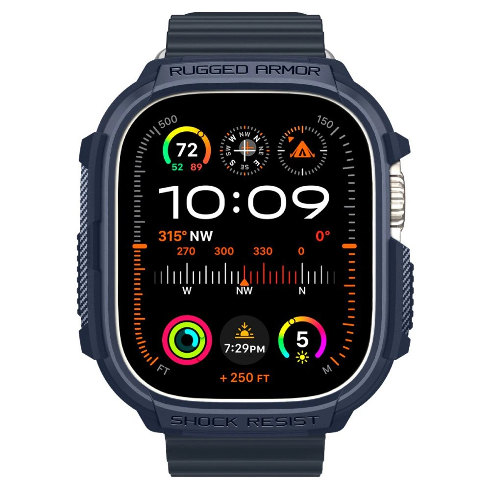 Hurtownia GSM - Etui Spigen Rugged Armor Apple Watch Ultra 1/2 49mm Námořnická modř - SPN3337 - {ean13} - Hurt