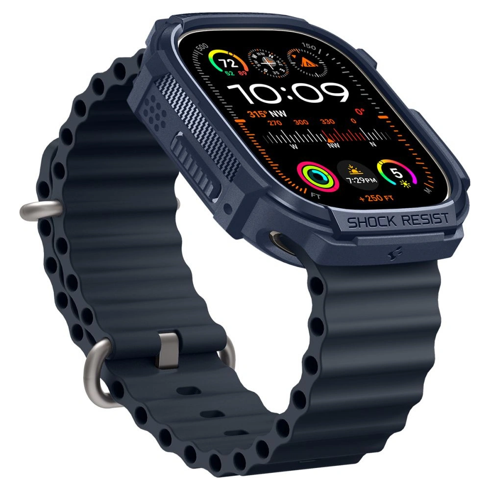 Hurtownia GSM - Etui Spigen Rugged Armor Apple Watch Ultra 1/2 49mm Námořnická modř - SPN3337 - {ean13} - Hurt