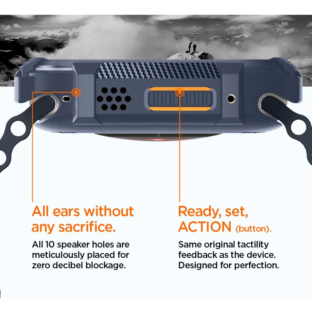 Hurtownia GSM - Etui Spigen Rugged Armor Apple Watch Ultra 1/2 49mm Námořnická modř - SPN3337 - {ean13} - Hurt
