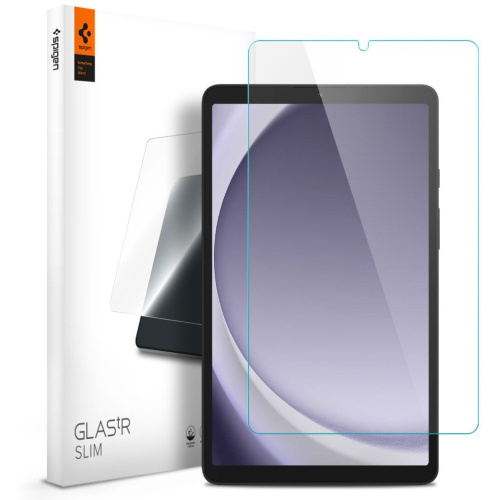 Spigen Distributor - 8809971224659 - SPN3340 - Spigen GLAS.tR Slim Samsung Galaxy Tab A9 X110 / X115 Clear - B2B homescreen
