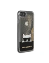 Wholesale Karl Lagerfeld KLHCI8CHPEEGO Apple iPhone SE 2022/SE 2020/8/7 gold hard case Liquid Glitter - KLD066GLD - {ean13} - Hurt