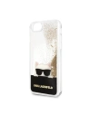 Hurtownia GSM - Karl Lagerfeld KLHCI8CHPEEGO Apple iPhone SE 2022/SE 2020/8/7 aur/aurie husă hard Liquid Glitter - KLD066GLD - {ean13} - Hurt
