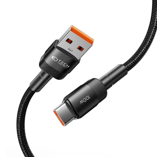 Kabel Tech-Protect Ultraboost Evo USB-A / USB-C 100W 5A 100cm Black