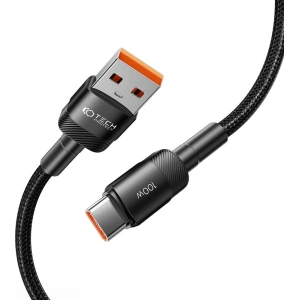Hurtownia GSM - Cablul Tech-Protect Ultraboost Evo USB-A / USB-C 100W 5A 25cm Negru - THP2602 - {ean13} - Hurt