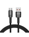 Cablul Tech-Protect Ultraboost Evo USB-A / USB-C 100W 5A 200cm Negru