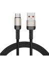 Cablul Tech-Protect Ultraboost Evo USB-A / USB-C 100W 5A 200cm Titanium