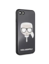 Hurtownia GSM - Karl Lagerfeld KLHCI8DLHBK Apple iPhone SE 2022/SE 2020/8/7 czarny/black Iconic Glitter Karl`s Head - KLD067BLK - {ean13} - Hurt