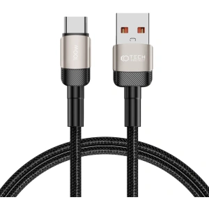 Hurtownia GSM - Cablul Tech-Protect Ultraboost Evo USB-A / USB-C 100W 5A 100cm Titanium - THP2608 - {ean13} - Hurt