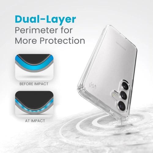 Etui Speck Presidio Perfect-Clear Samsung Galaxy S24 clear/clear