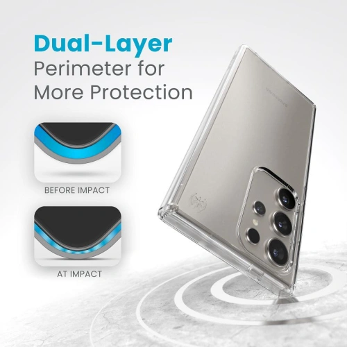 Etui Speck Presidio Perfect-Clear Samsung Galaxy S24 Ultra clear/clear