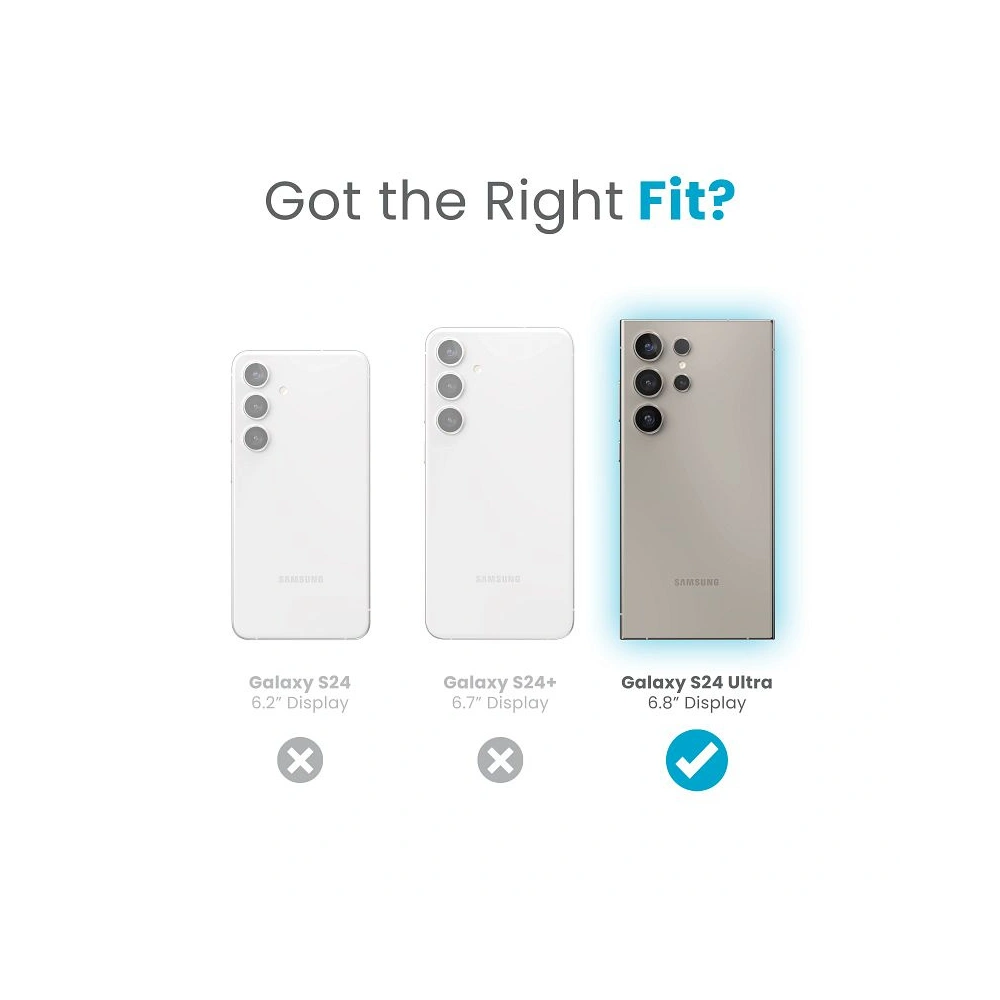 Speck Presidio Perfect-Clear Samsung Galaxy S24 Ultra clear/clear