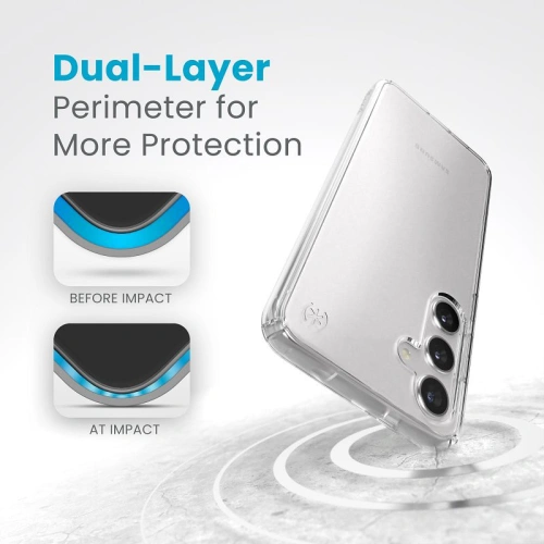 Etui Speck Presidio Perfect-Clear Samsung Galaxy S24+ Plus clear/clear