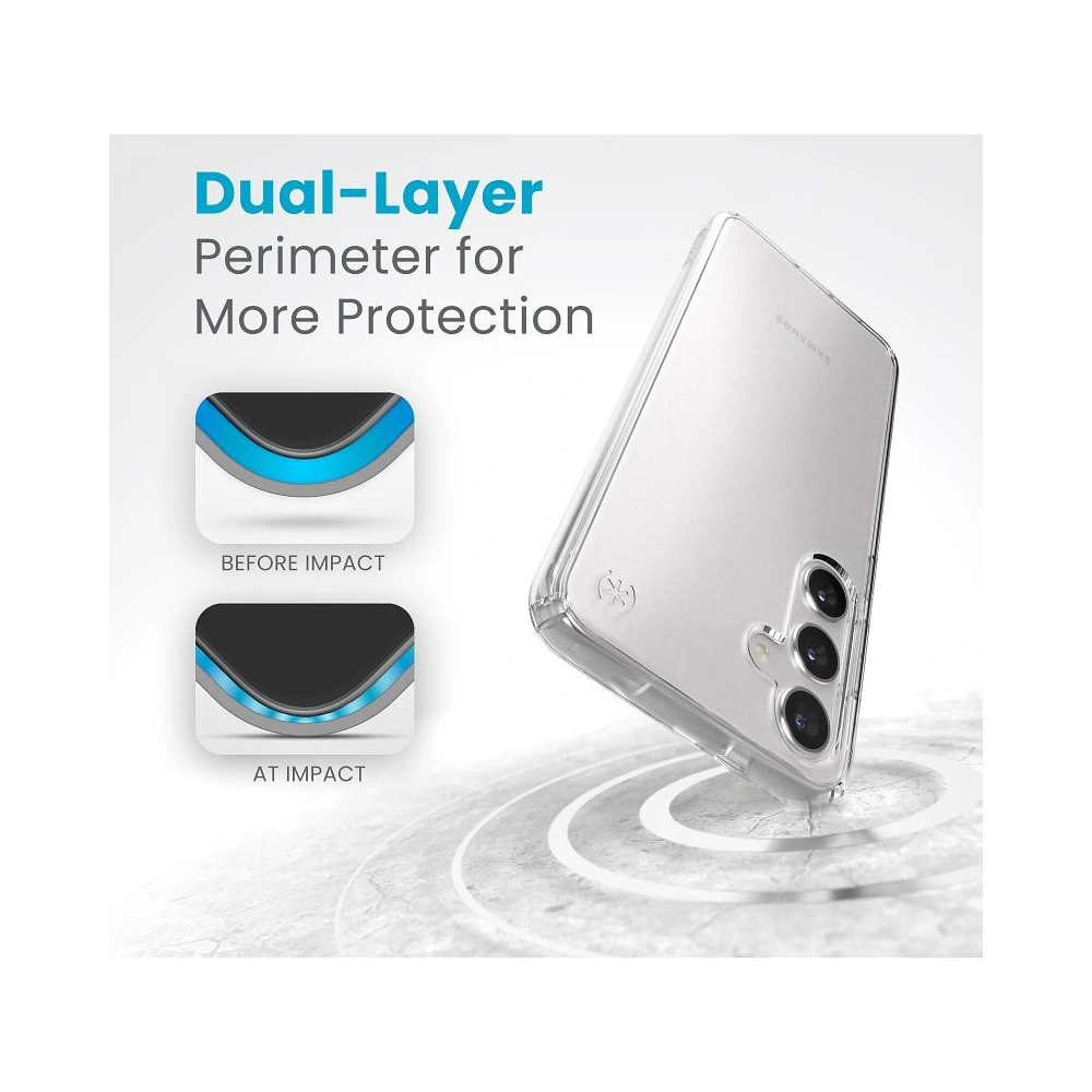 Wholesale Speck Presidio Perfect-Clear Samsung Galaxy S24+ Plus clear/clear - SPK589 - {ean13} - Hurt