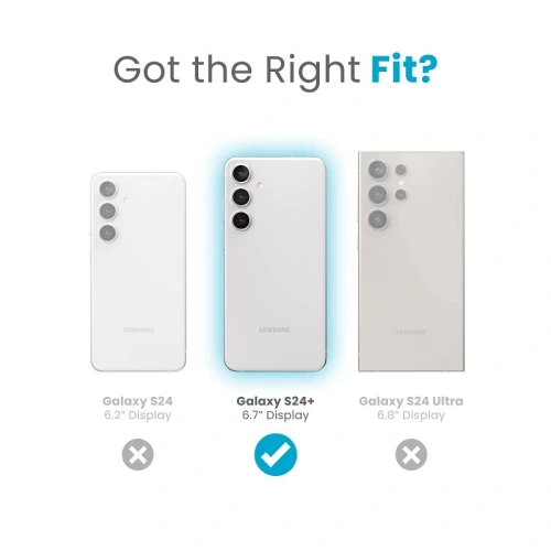 Etui Speck Presidio Perfect-Clear Samsung Galaxy S24+ Plus clear/clear