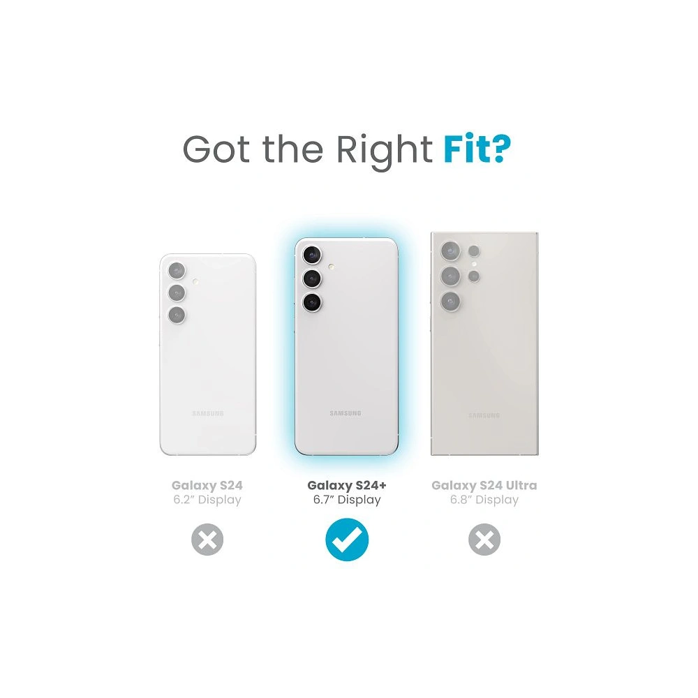 Wholesale Speck Presidio Perfect-Clear Samsung Galaxy S24+ Plus clear/clear - SPK589 - {ean13} - Hurt