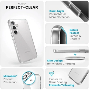 Etui Speck Presidio Perfect-Clear Samsung Galaxy S24+ Plus clear/clear