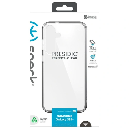 Etui Speck Presidio Perfect-Clear Samsung Galaxy S24+ Plus clear/clear