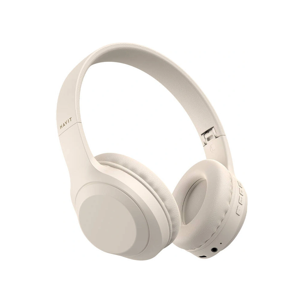 Hurtownia GSM - Sluchátka na uši Havit H628BT Bluetooth 5.1 béžové - HVT284 - {ean13} - Hurt