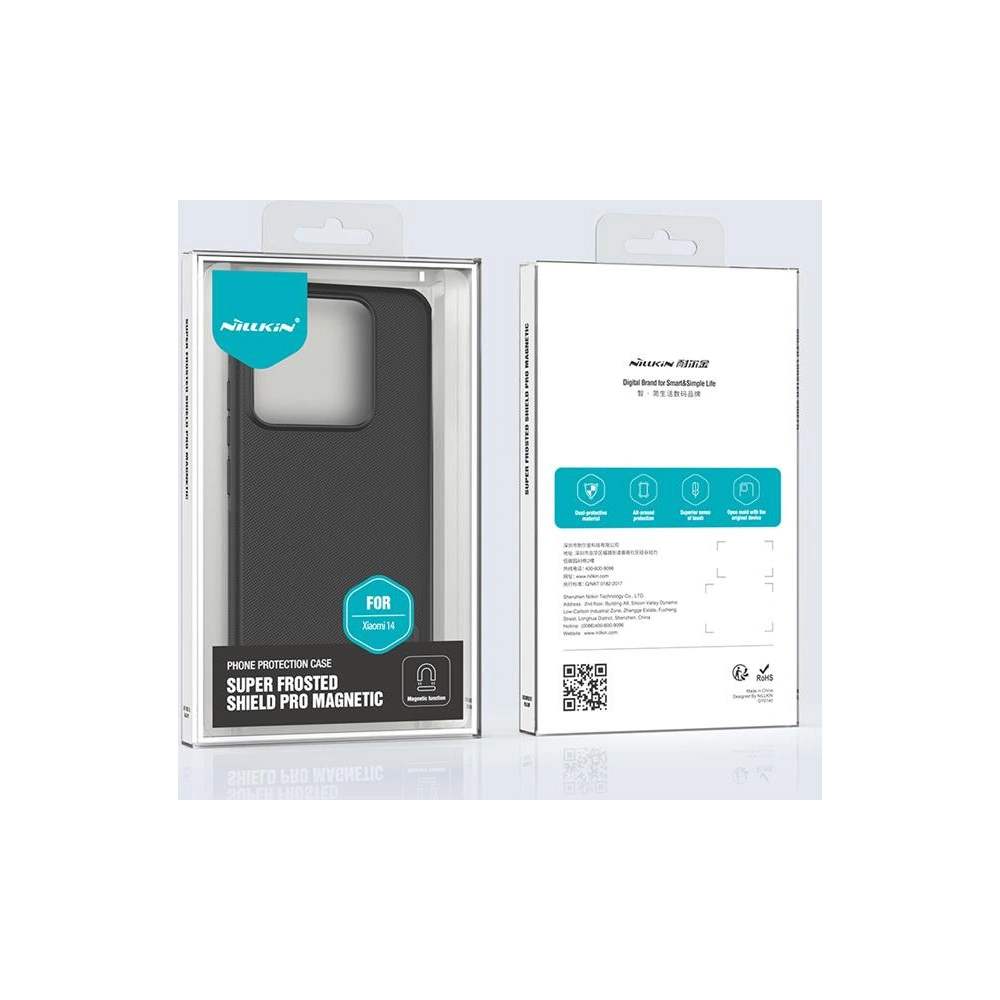 Hurtownia GSM - Case Nillkin Super Shield Pro Magnetic Xiaomi 14 schwarz/black - NLK1452 - {ean13} - Hurt