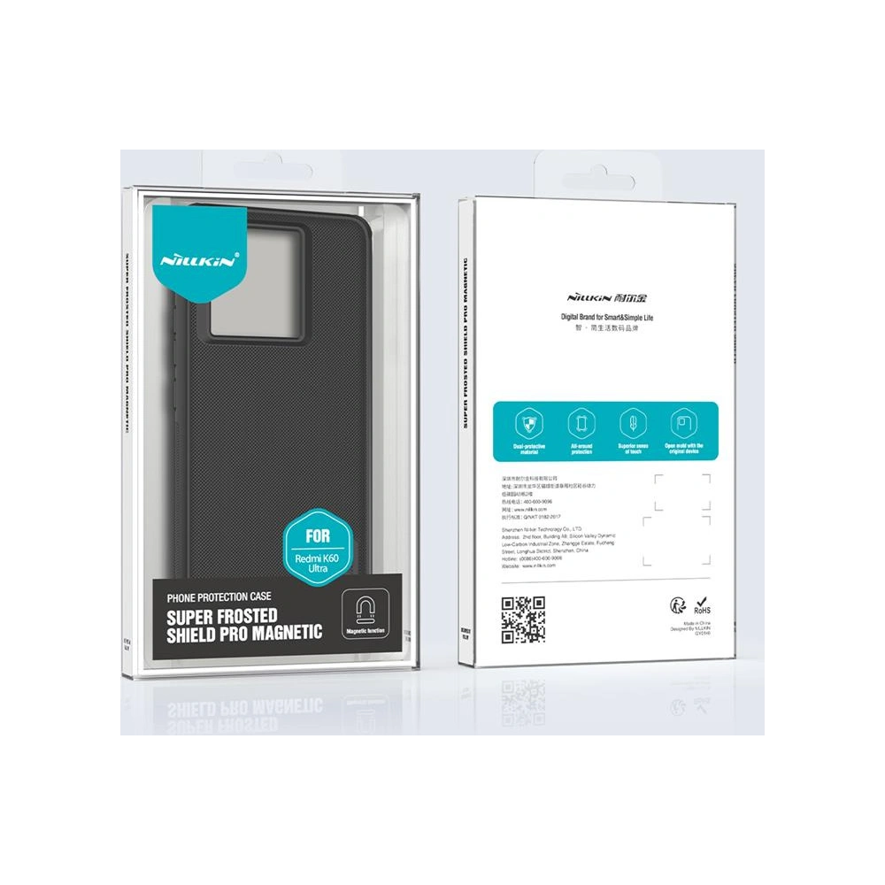 Hurtownia GSM - Etui Nillkin Super Shield Pro Magnetic Xiaomi 13T / 13T Pro / Redmi K60 Ultra černý/black - NLK1454 - {ean13} - Hurt