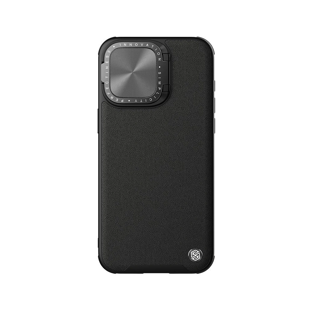 Wholesale Nillkin CamShield Prop Leather Magnetic Apple iPhone 15 Pro black - NLK1458 - {ean13} - Hurt