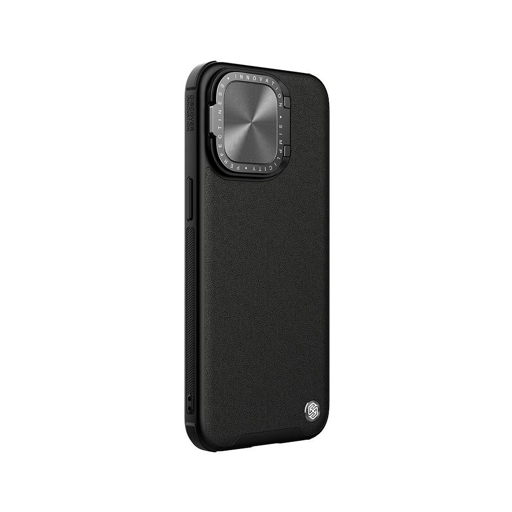 Hurtownia GSM - Etui Nillkin CamShield Prop Leather Magnetic Apple iPhone 15 Pro fekete/black - NLK1458 - {ean13} - Hurt