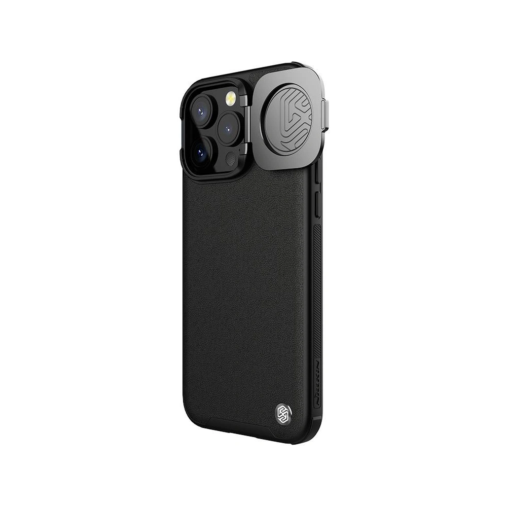 Hurtownia GSM - Etui Nillkin CamShield Prop Leather Magnetic Apple iPhone 15 Pro fekete/black - NLK1458 - {ean13} - Hurt