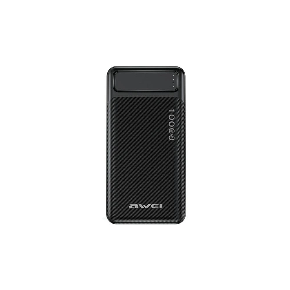 Hurtownia GSM - Powerbanka AWEI P5K 2xUSB-A, 2xUSB-C 10000mAh 2.1A černá/black - AWEI174 - {ean13} - Hurt