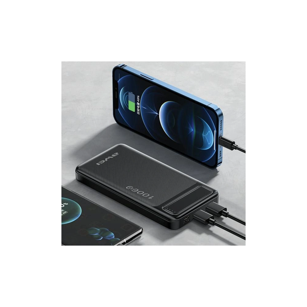 Hurtownia GSM - Powerbanka AWEI P5K 2xUSB-A, 2xUSB-C 10000mAh 2.1A černá/black - AWEI174 - {ean13} - Hurt